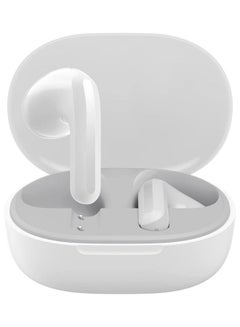 Buy Redmi Buds 4 Lite Wireless Earbuds Bluetooth 5.2 Low-Latency Call Noise Cancelling, IP54 Waterproof, 20H Playtime, Lightweight Comfort Fit Headphones White in Saudi Arabia