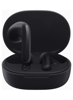 اشتري Redmi Buds 4 Lite Wireless Earbuds Bluetooth 5.2 Low-Latency Call Noise Cancelling, IP54 Waterproof, 20H Playtime, Lightweight Comfort Fit Headphones Black في مصر