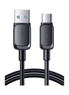 Buy S-AC027A14 Series 3A USB To USB-C Type C Fast Charging Data Cable Compatible For Samsung S21 S20 Note 20 10 9 Huawei P30 P20 Lite Mate 20 Pro P20 LG G5 G6 Xiaomi Mi 1.2M Black in UAE
