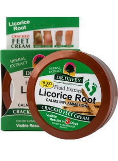 Buy Licorice Root Feet Repair Cream For Dry And Cracked Feet Visible Results In 3 Days Calms Inflammation Moisturizes Softens Restores Comfort 100grams in Saudi Arabia