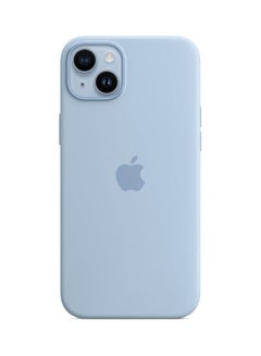 Buy iPhone 14 Silicone Case with MagSafe - Sky in UAE