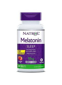 اشتري Melatonin 10Mg Fast Dissolve 60 Tablets في السعودية