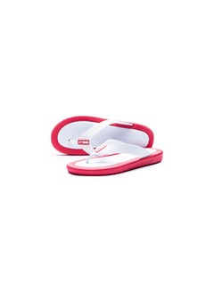 Buy Havana Slip-On Toe Slides Red/White in Egypt