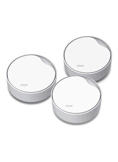 اشتري Deco AX3000 PoE Mesh WiFi, Ceiling/Wall-Mountable Wi-Fi 6 Mesh, Replacing Wi-Fi Router, Access Point and Range Extender, PoE-Powered, 2 PoE Ports(1 x 2.5G, 1 x Gigabit), 3-Pack لون أبيض في الامارات