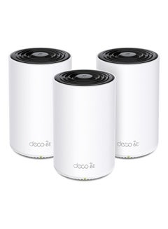 اشتري Deco XE75 pro AXE5400 Tri-Band Mesh Wi-Fi 6E System Pack of 3 White في الامارات