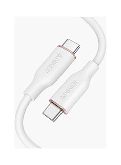 Buy PowerLine III Flow USB C To USB C Cable 100W 6Ft White in Saudi Arabia
