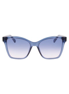 اشتري نظارة شمسية بإطار كامل على شكل فراشة محقونة طراز CKJ21627S-400-5518 للنساء في الامارات