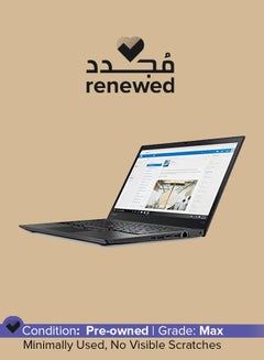 Buy Renewed - Thinkpad T470s Laptop With 14 Inch Display,Intel Core i7-6600U/8GB RAM/512GB SSD/Windows 10 English Graphite English Graphite in UAE