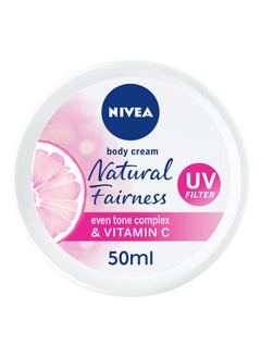 Buy Natural Fairness Face And Body Cream White 50ml in Egypt