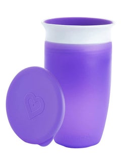 Buy 10oz Miracle 360° Sippy Cup With Lid Purple in UAE