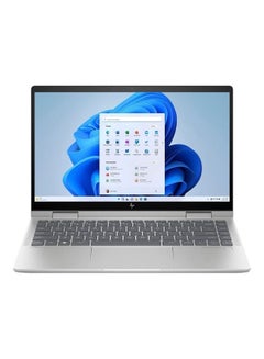 اشتري ENVY X360 14-es0013dx Laptop With 14-Inch Display, Core i5-1335U Processor/8GB RAM/512GB SSD/Intel Iris Xe Graphics/Windows 11 English Silver في الامارات