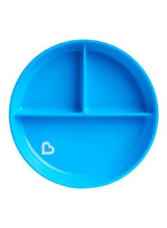 اشتري Pack Of 1 Stay Put Suction Plate- Blue في الامارات