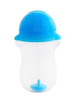 Buy Click Lock Tip and Sip Weighted Straw Cup 10oz/296 Ml 1 Pack Blue in UAE