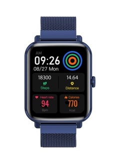 Buy Smart Watch, Bluetooth 5.3 Health and Fitness Tracker with Media Storage, 1.78” AMOLED Display, 20 Day Battery Life, 37 Sports Modes and IP68 Water Resistance for iPhone 14, Galaxy S22, ProWatch-M18.B BLUE in Saudi Arabia