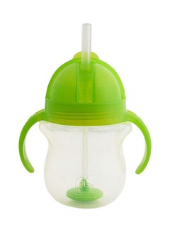 Buy Click Lock Tip and Sip Weighted Flexi Straw Trainer Cup (7 Oz/207 Ml Green) in UAE