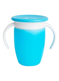 Buy Miracle Trainer Cup With Lid Pack of 1 7oz/207 Ml Blue in UAE