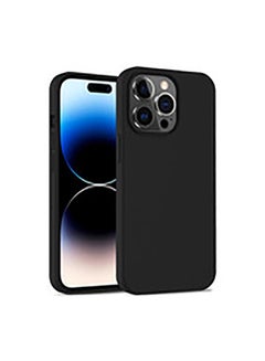 اشتري iPhone 14 Pro Magsafe Liquid Silicone Case Black 6.1 Inch, Multi Drop Protection and Wireless Charging Compatiblity Black في الامارات