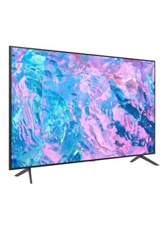 اشتري Samsung 70 Inch 4K UHD Smart LED TV with Built-in Receiver - 70CU7000 Black في مصر