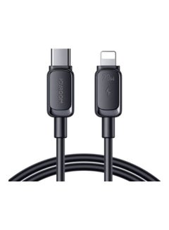 اشتري Charger Type C Lightning Fast Charging Power Delivery PD 20W Cable For iPhone 14 iPad And 14 Pro 14 Plus 14 Pro Max 8 To 14 All Series Black في مصر