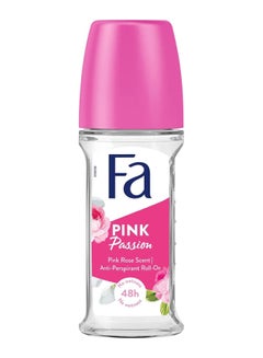 Buy Pink Passion Rose Scent Anti-Perspirant Roll-On 50ml in Saudi Arabia