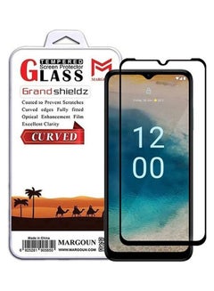 Buy Nokia G22 Tempered Glass Screen Protector Full Glue Back Clear in UAE