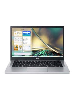Buy Aspire 3 Laptop With 14-Inch Display, Core i3-N305 Processor/8GB RAM/256GB SSD/Windows/Intel UHD Graphics English/Arabic Silver in UAE
