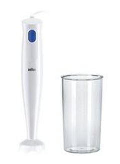 Buy Multi Quick 1 Hand Blender, One Speed, 0.600L Beaker, Dishwasher Safe 350 ml 450 W MQ10.001PWH White/Blue in UAE