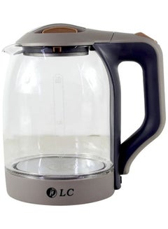 Buy Electric Kettle 1.8 L 1800 W 38119 Grey/Brown/Clear in Saudi Arabia