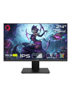 Buy 24 Inch FHD 75Hz 4ms Flat IPS Gaming Monitor GOB24FHD75IPS Black in UAE