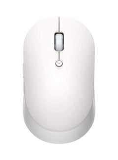Buy Mi Dual Mode Wireless Mouse Silent Edition White in UAE
