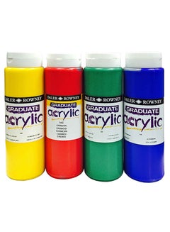 Buy Graduate Acrylic Paint Bottle Raw Umber in UAE