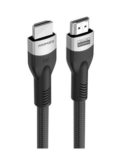 اشتري HDMI 2.1 Cable, 5m HDMI to HDMI Slim Cable with 48Gbps Bandwidth, 8K@60Hz Resolution, UHD Dynamic HDR eARC Wire for MacBook Pro, PS5, TV, Xbox, Roku, UHD TV, Blu-ray Projector, PrimeLink8K-500 Black في الامارات