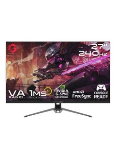 اشتري 27 Inch FHD, 240Hz, 1ms (1920x1080) Flat VA Gaming Monitor With G-Sync & Free Sync -(HDMI 2.1 Console Compatible) GOP27FHD240VA Black في السعودية