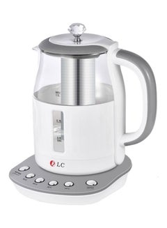 Buy Digital Electric Water Kettle With Filter 1.5 L 1850.0 W DLC 33200W White in Saudi Arabia