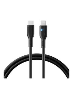 Buy Usb C To Lightning Cable 20W PD iPhone 14 Pro Max Cable Fast Charging Data Transfer Power Delivery For iPhone 13 12 11 Pro Max XR Black in UAE