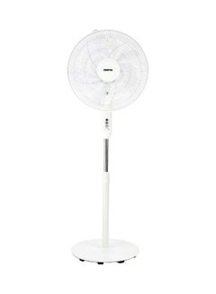 اشتري 16-Inch Portable Design Stand Fan 50.0 W GF9615L White في السعودية