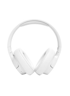 Buy Tune 720Bt Wireless Over Ear Headphones Pure Bass Sound 76H Battery Hands Free Call Plus Voice Aware Multi Point Connection Lightweight And Foldable Detachable Audio Cable White in Egypt