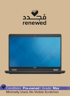 Buy Renewed - Latitude 5450 (2014) Laptop With 14-Inch Display, Intel Core i7 Processor/5th Gen/8GB RAM/256GB SSD/Intel HD Graphics/ English/Arabic Black in Saudi Arabia