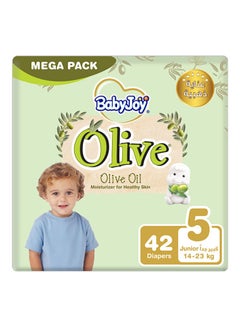 اشتري Olive Mega Pack Junior Diapers, 14 - 23 Kg, 42 X 2, 84 Count في الامارات