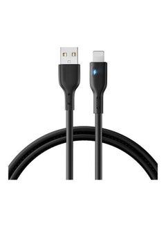 اشتري Lightning Charger Cable 2.4A Cord Compatible For iPhone 14 14 Pro 14 Plus 14 Pro Max 13 Pro 12 Pro Max 11 XS 7 Plus 6S iPad Pro Black في مصر