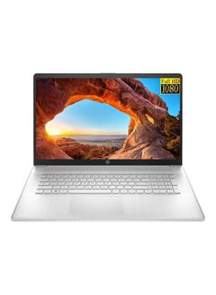 Buy Laptop With 17.3-Inch Display, Core i5-1135G7/32GB RAM/1TB SSD/Intel Iris Xe Graphics/Windows 11 Home +HDMI Cable English/Arabic Silver in UAE