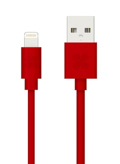 Buy Linkmate LT USB Data Sync Charging Cable Red in Saudi Arabia