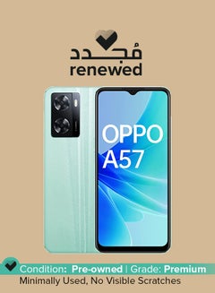 اشتري Renewed - A57 Dual SIM Glowing Green 6GB RAM 128GB 4G LTE في الامارات