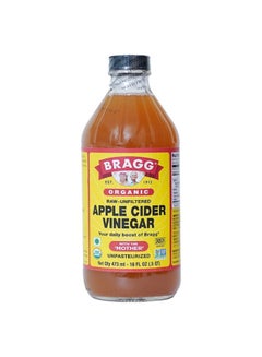 Buy Organic Raw Apple Cider Vinegar Health Supplement 473ml in Saudi Arabia
