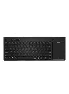 Buy Combo Wireless Keyboard With Touchpad Black in UAE