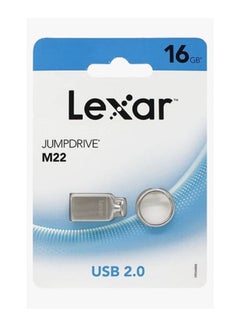 اشتري USB Flash Drive JumpDrive M22 16 GB, USB 2.0, Silver 16.0 GB في السعودية