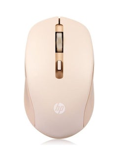 اشتري S1000 Plus Silent Optical 2.4Ghz Wireless Mouse 1600DPI Mute Mouse Laptop PC Office -CN version Milk tea في الامارات