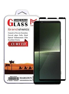 Buy 1 Pack For Sony Xperia 1 V Screen Protector Tempered Glass Full Glue Back Clear in UAE