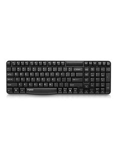 Buy Anti Splash Wireless Keyboard Black in UAE