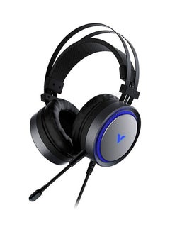 اشتري Vpro Gaming Headset 7.1 Channel Virtual Surround Sound Noise Cancelling Microphone Led Multi Color Light System في الامارات